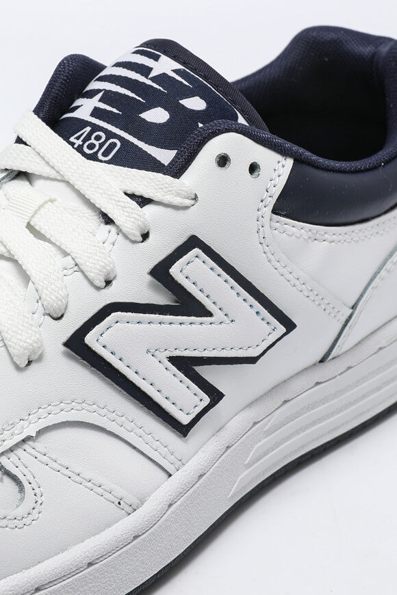 BB480 Sneaker - White + Navy