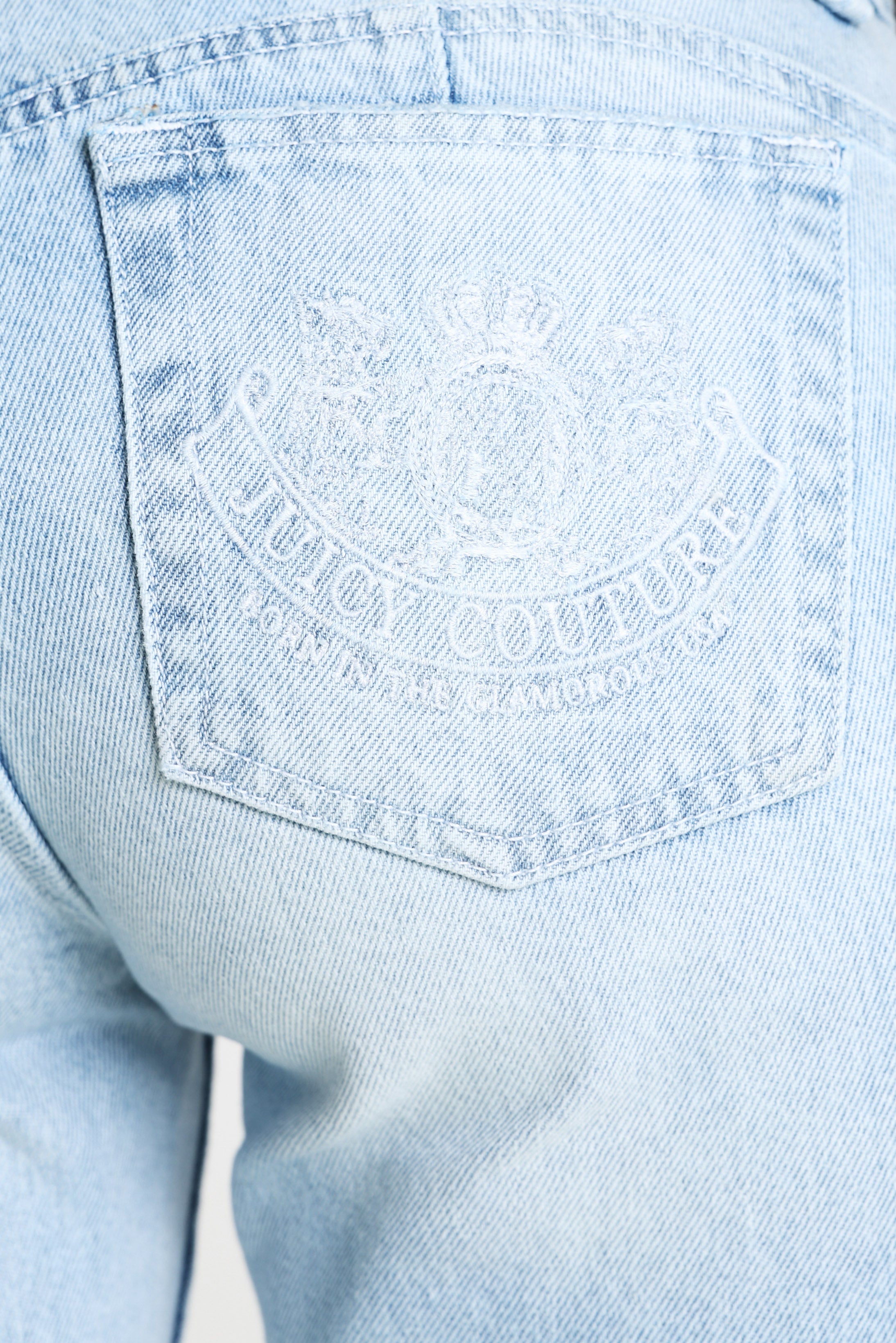 Bootcut Jeans - Light Wash Blue
