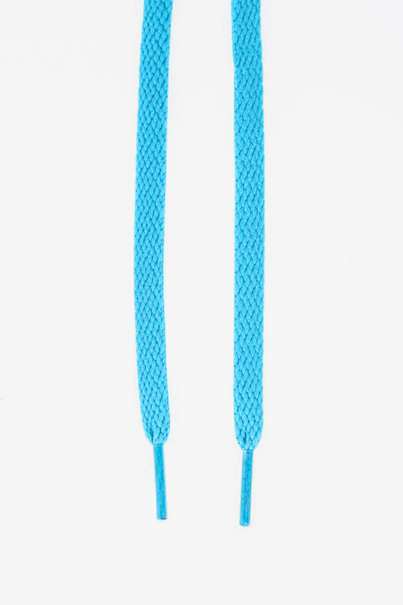 Lacci piatti - Turchese
