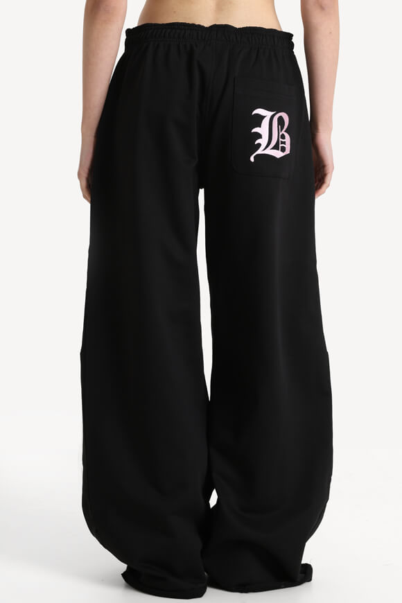 Pantaloni della tuta a gamba larga - Nero