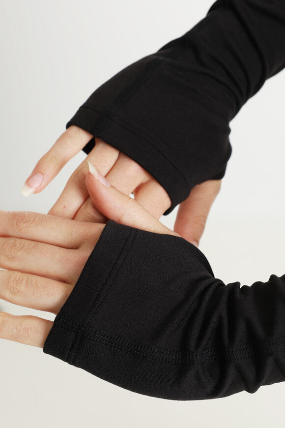 Crop training jacket - Black