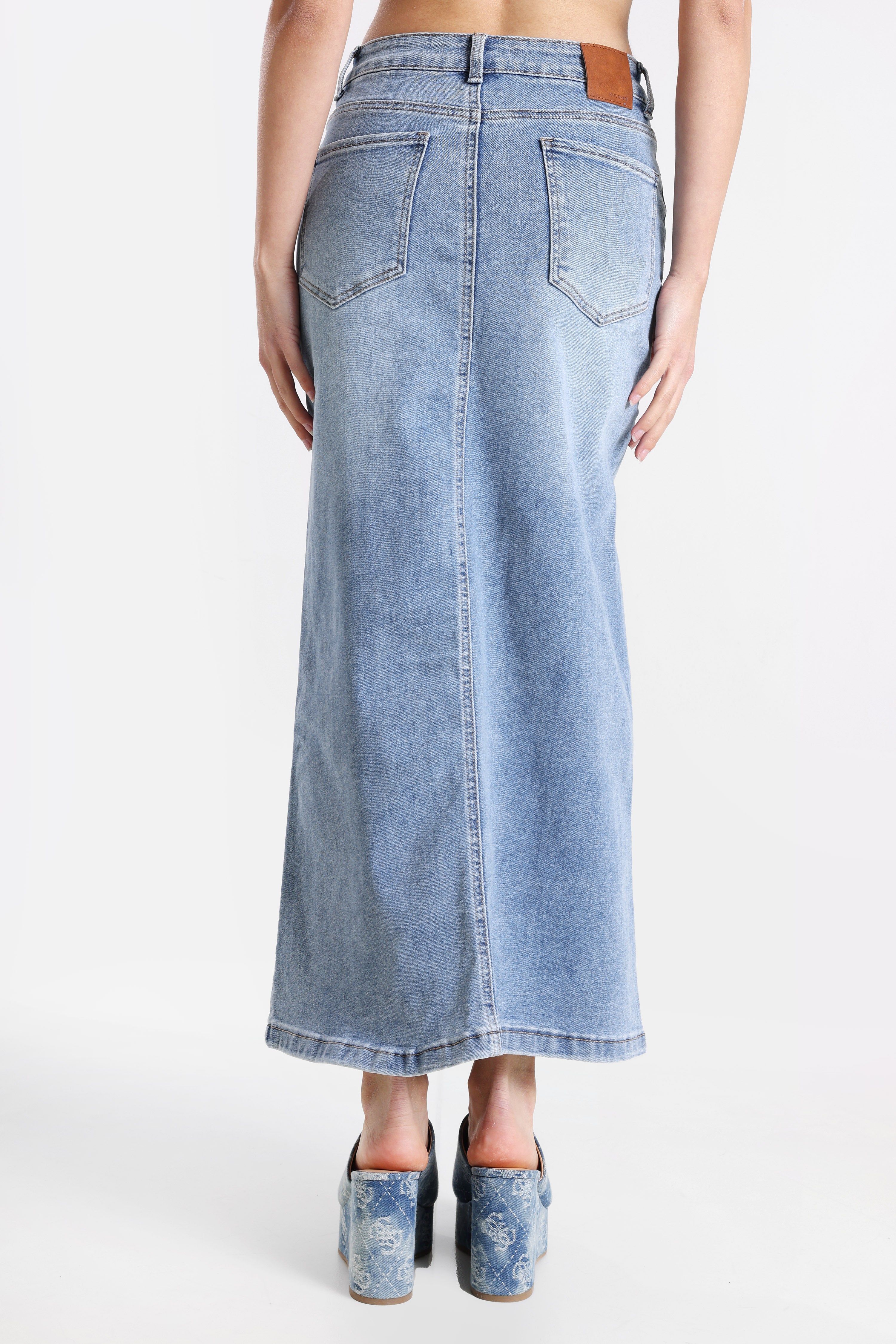 Jeans Maxirock - Blue