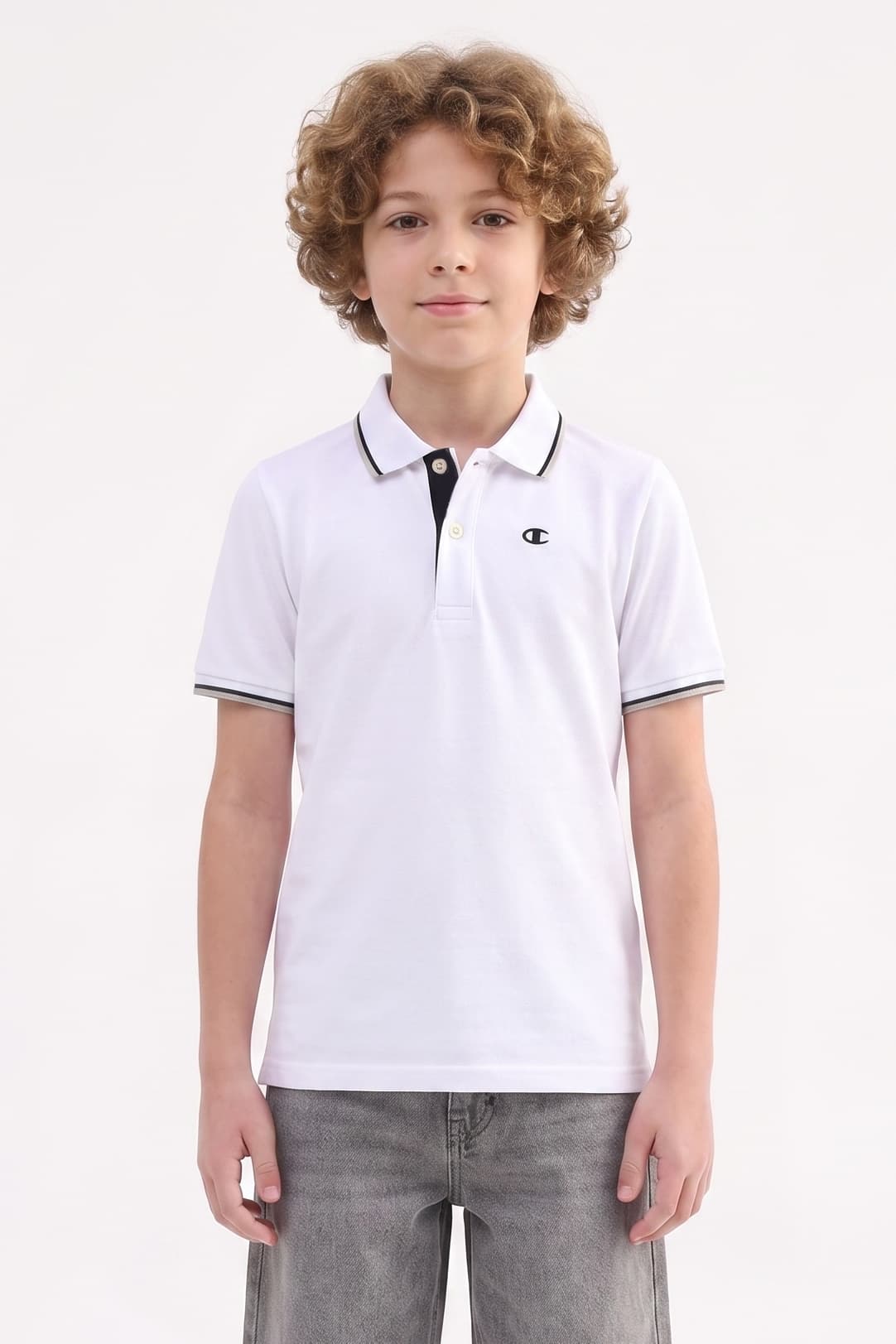 Polo - White + Black