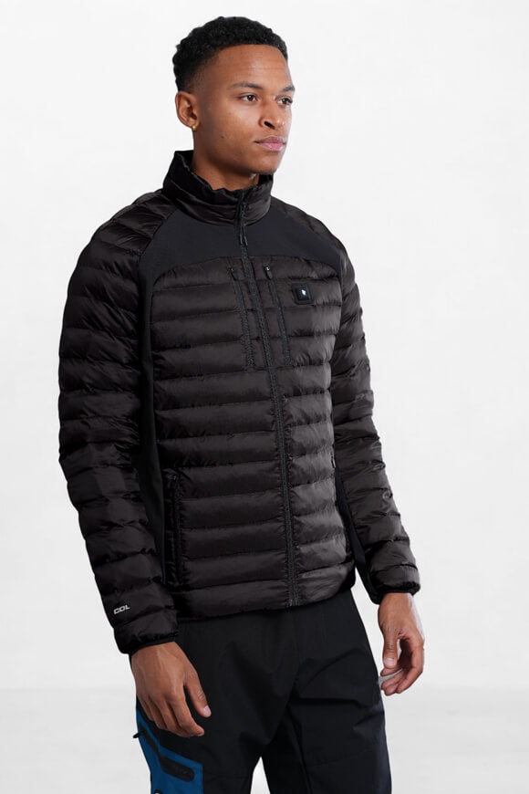 Springs heated lightweight quilted jacket - Black