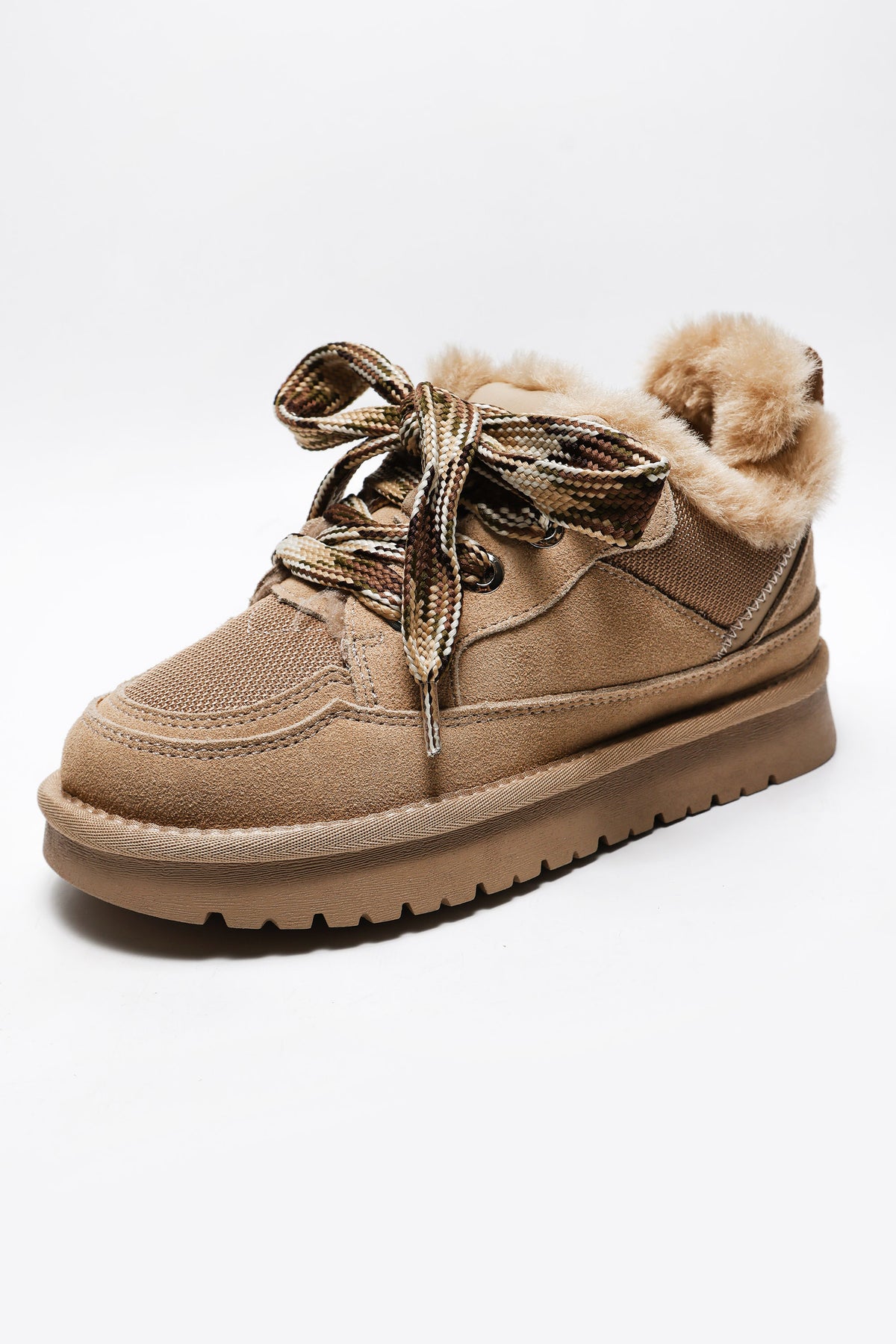 Sneaker gefüttert - Cappuccino