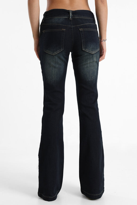 Jeans bootcut - blu scuro