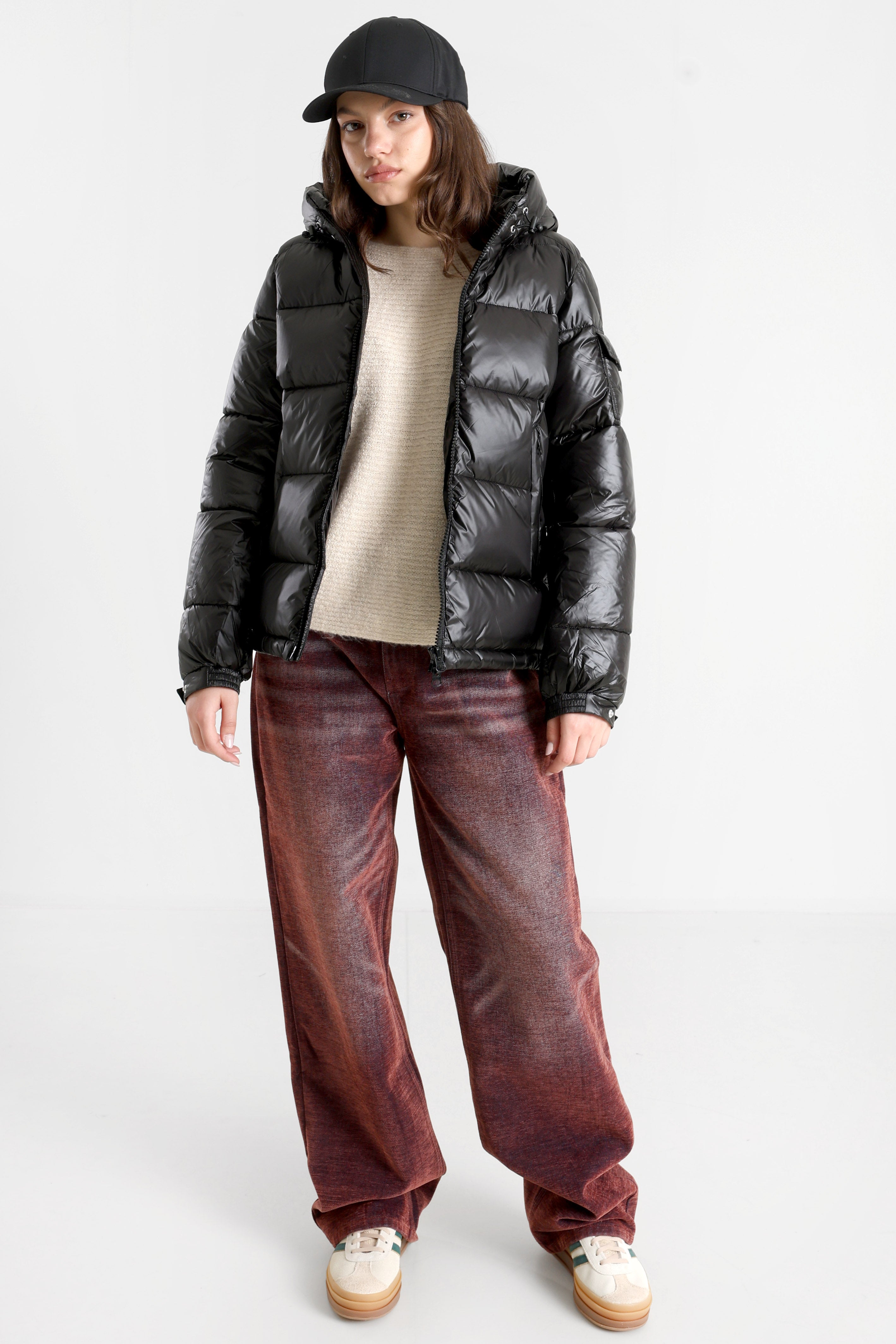 Pufferjacke - Schwarz