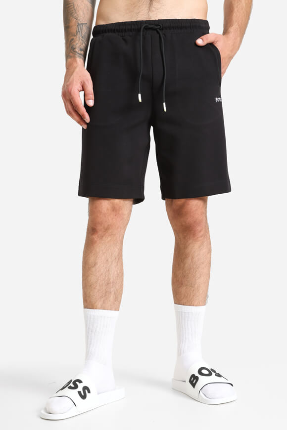 Sweatshorts - Schwarz