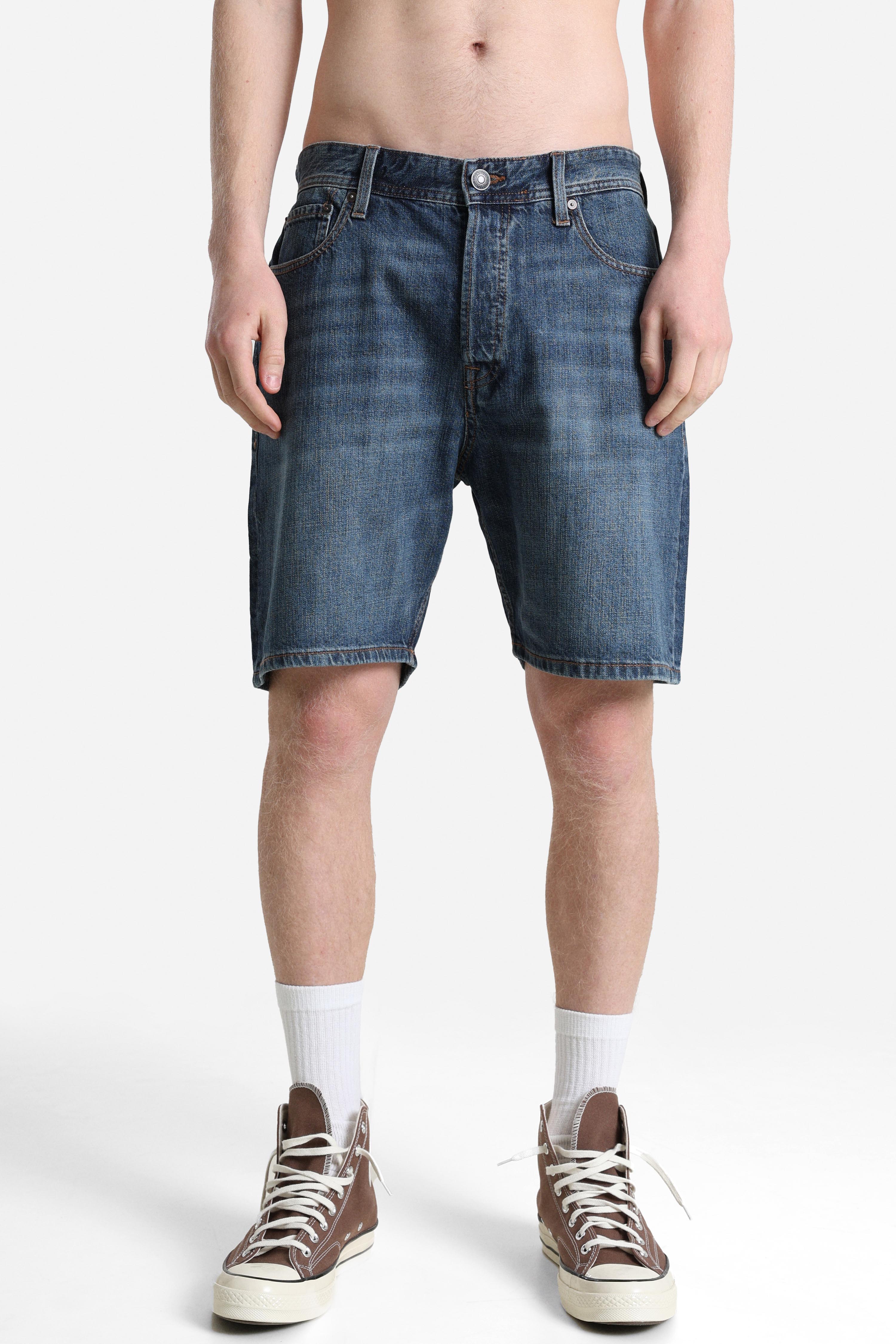 Short Toni in denim - Dark Blue Denim