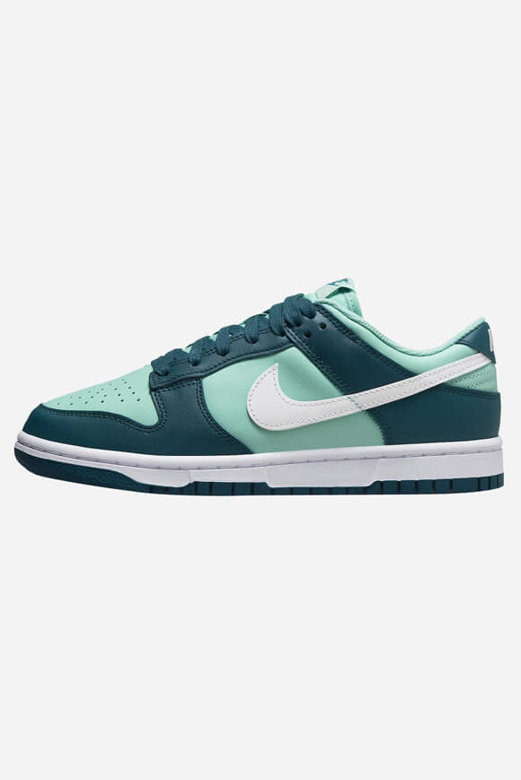 Dunk sneakers - Geode Teal + White + Emerald Rise