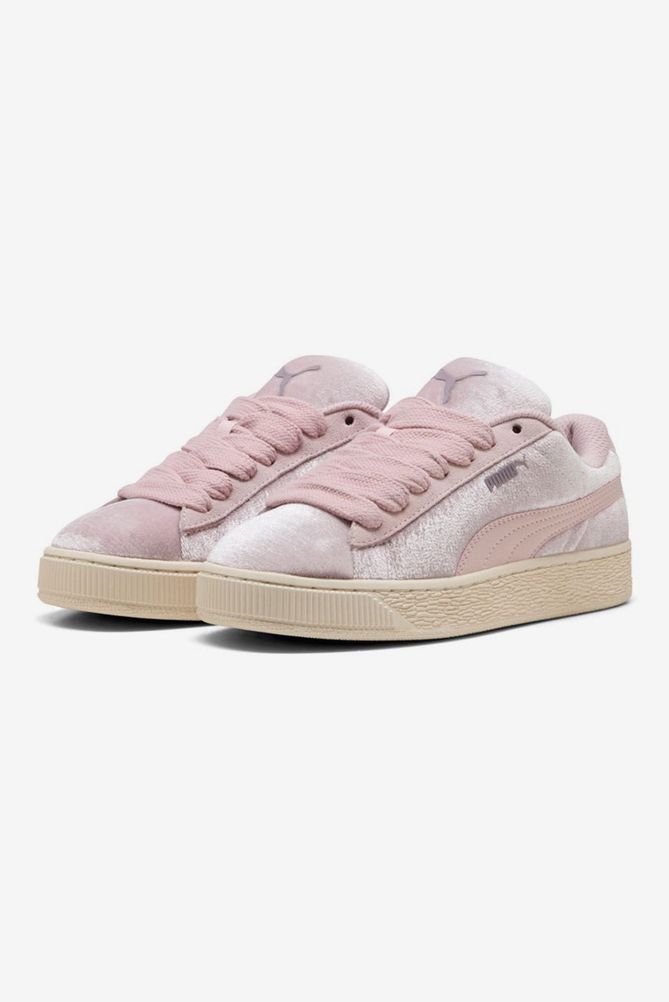 Suede XL Velvet Dream Sneaker - Mauve Mist + Alpine Snow