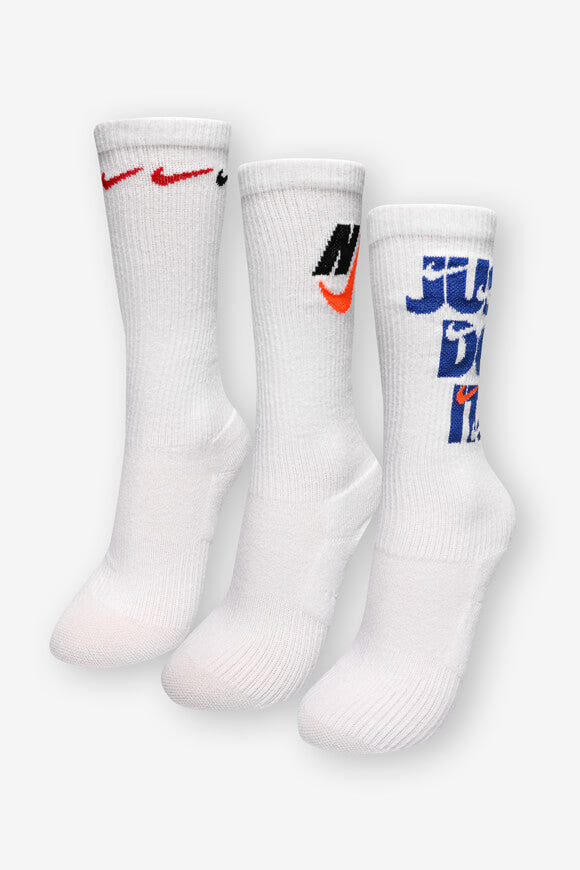 Three-pack of socks - white