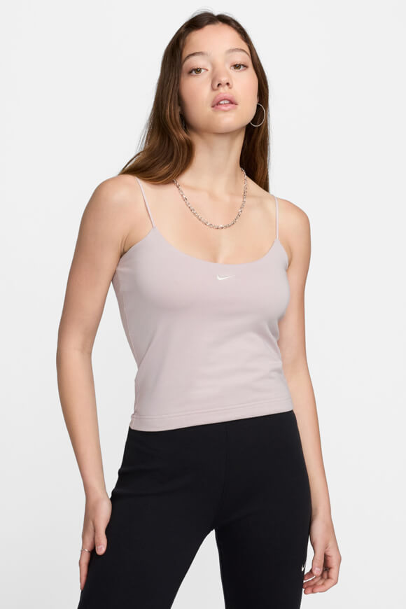 Sportswear Chill Knit top à bretelles - Platinum Violet + Sail