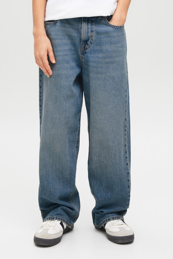 JJIRON extra baggy fit jeans - Blue Denim