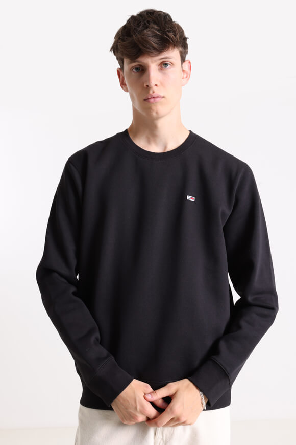Drapeau Sweatshirt en laine polaire - Noir
