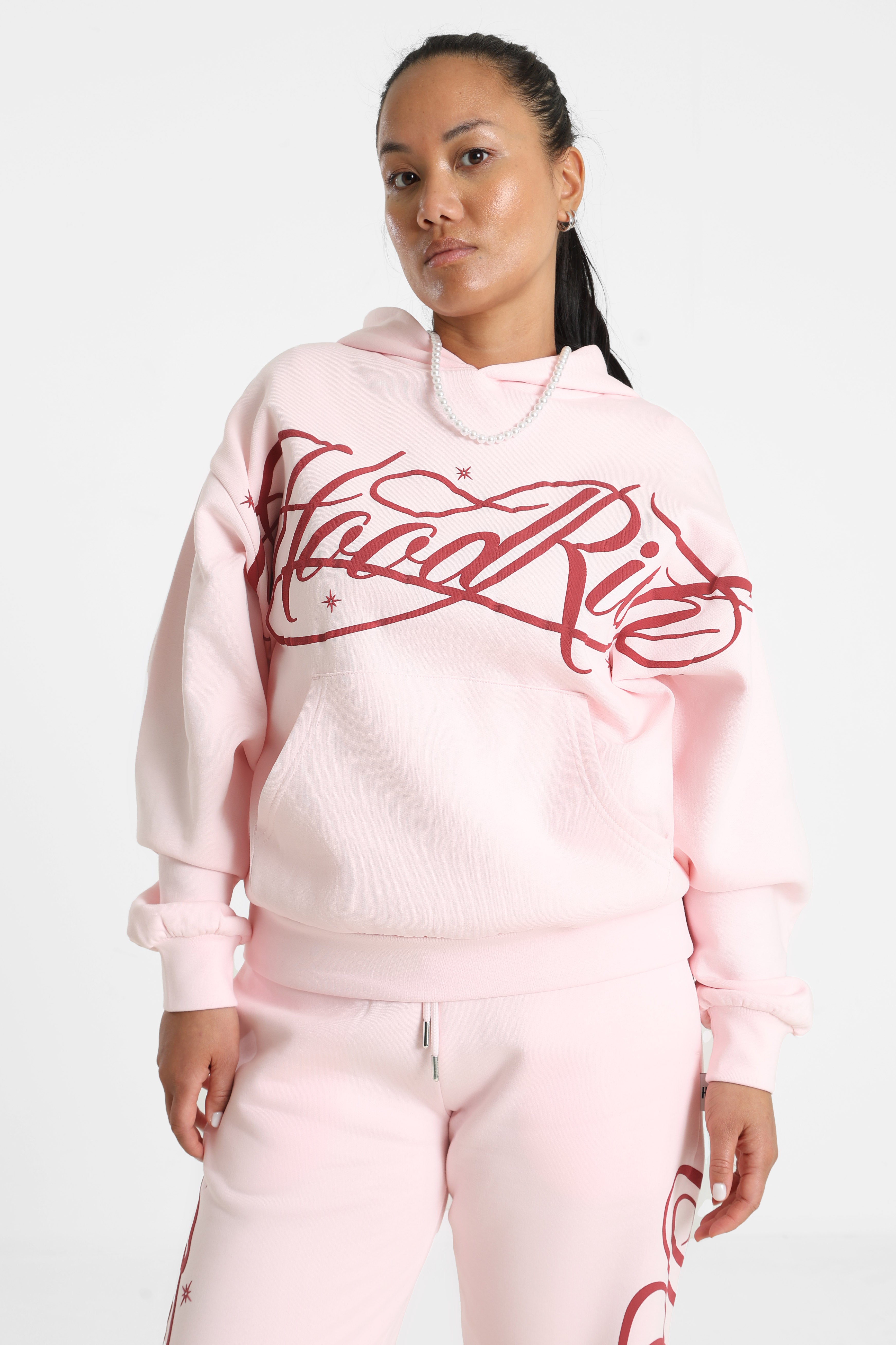 Kapuzensweatshirt - Pink-A-Boo