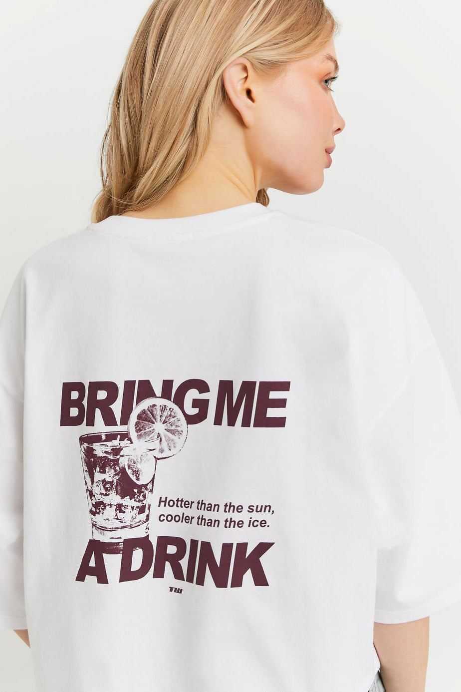 Crop T-Shirt - White