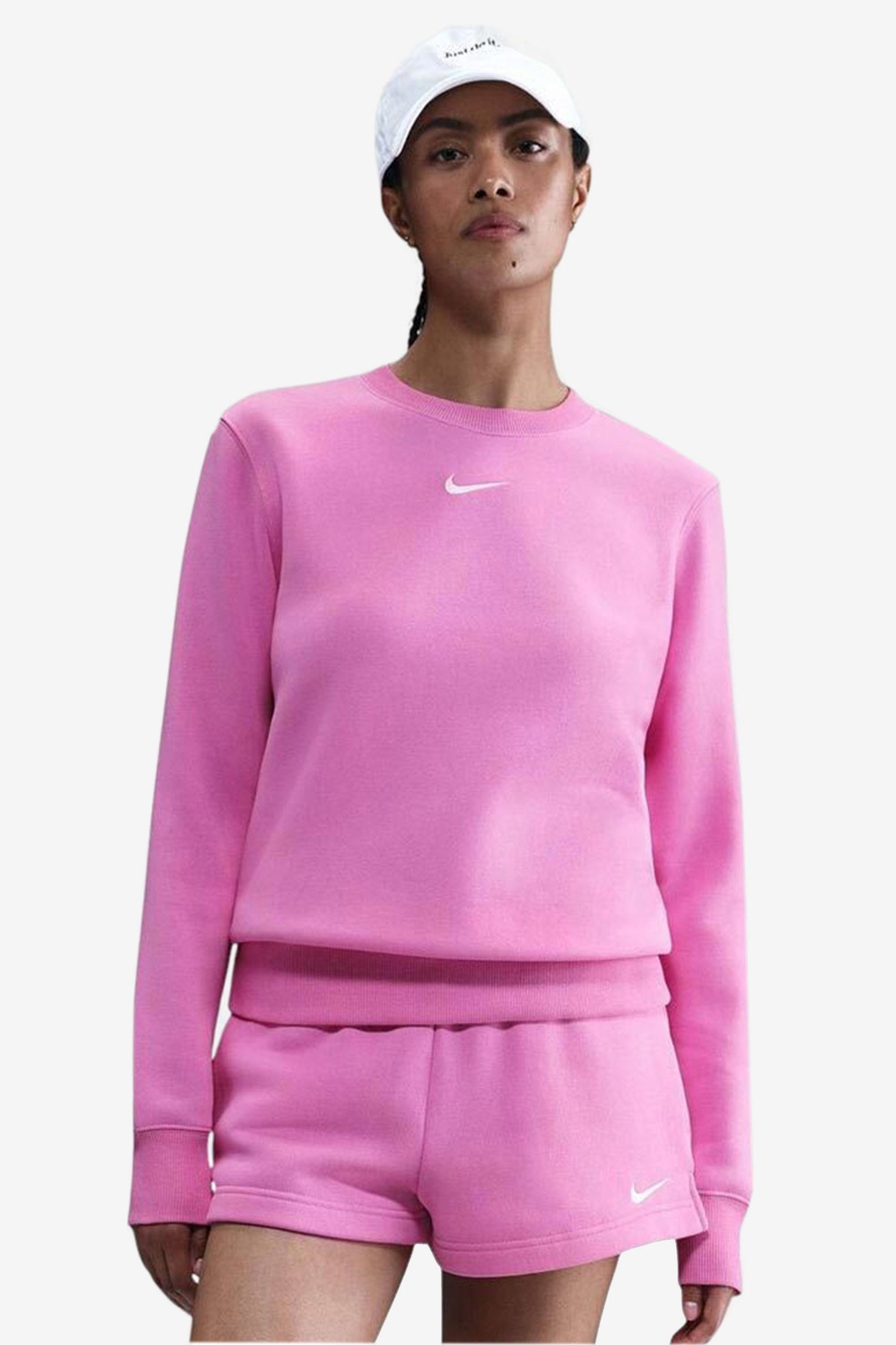 Felpa Sportswear Phoenix in pile - Playful Pink