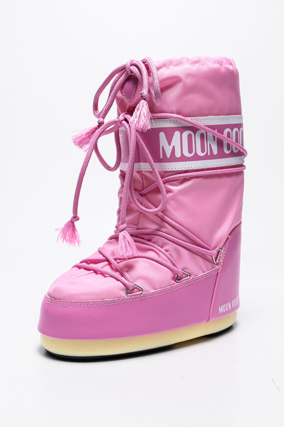 Icon Nylon bottes de neige - Pink