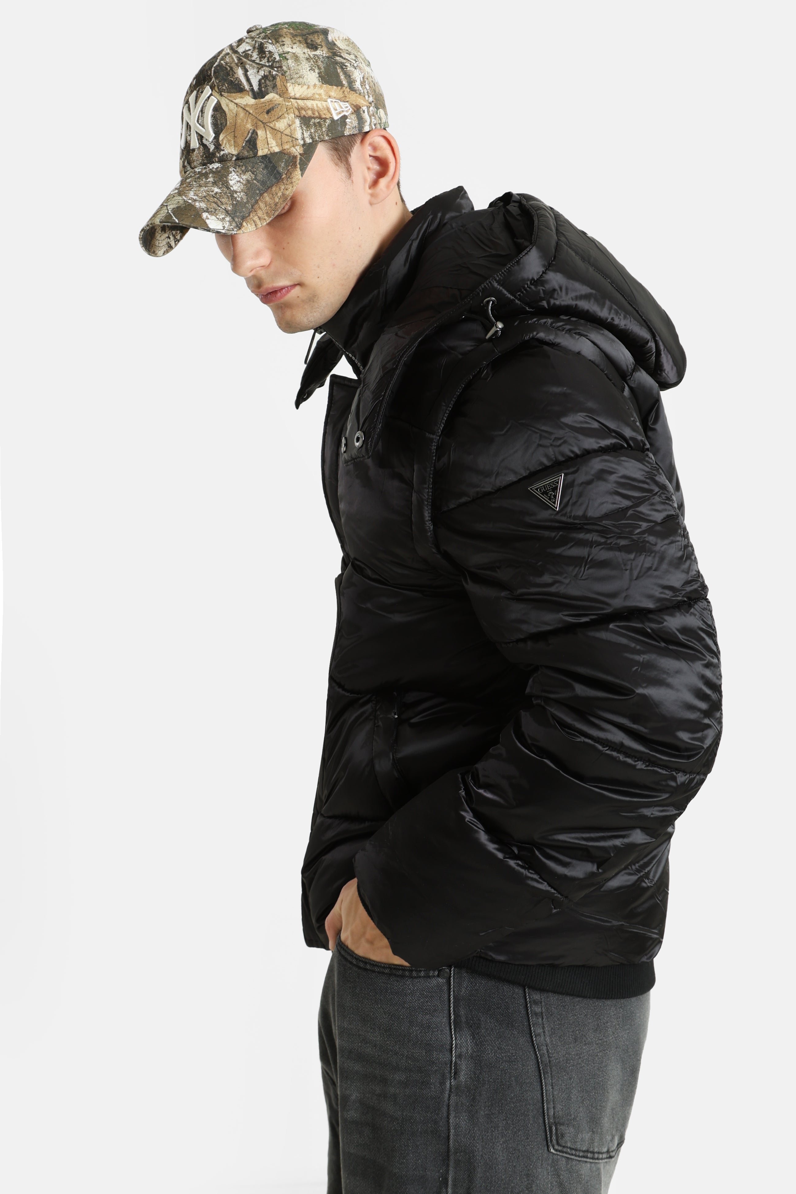 Giacca imbottita - Jet Black