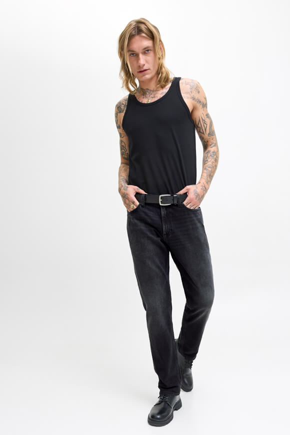 JJICLARK Regular Fit Jeans L32 - Black Denim