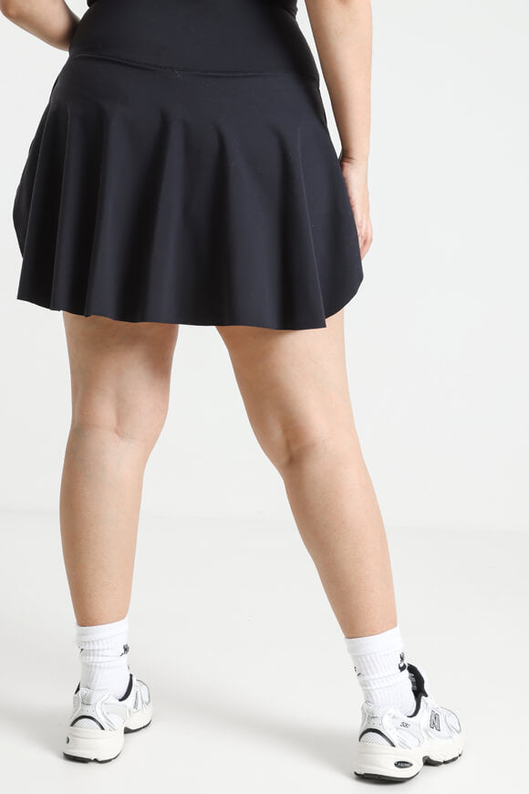 Minirock mit Innenshorts - Schwarz