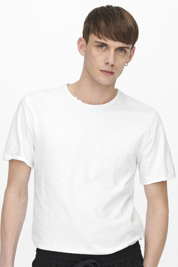 ONSBENNE LONGY T-Shirt - Bright White