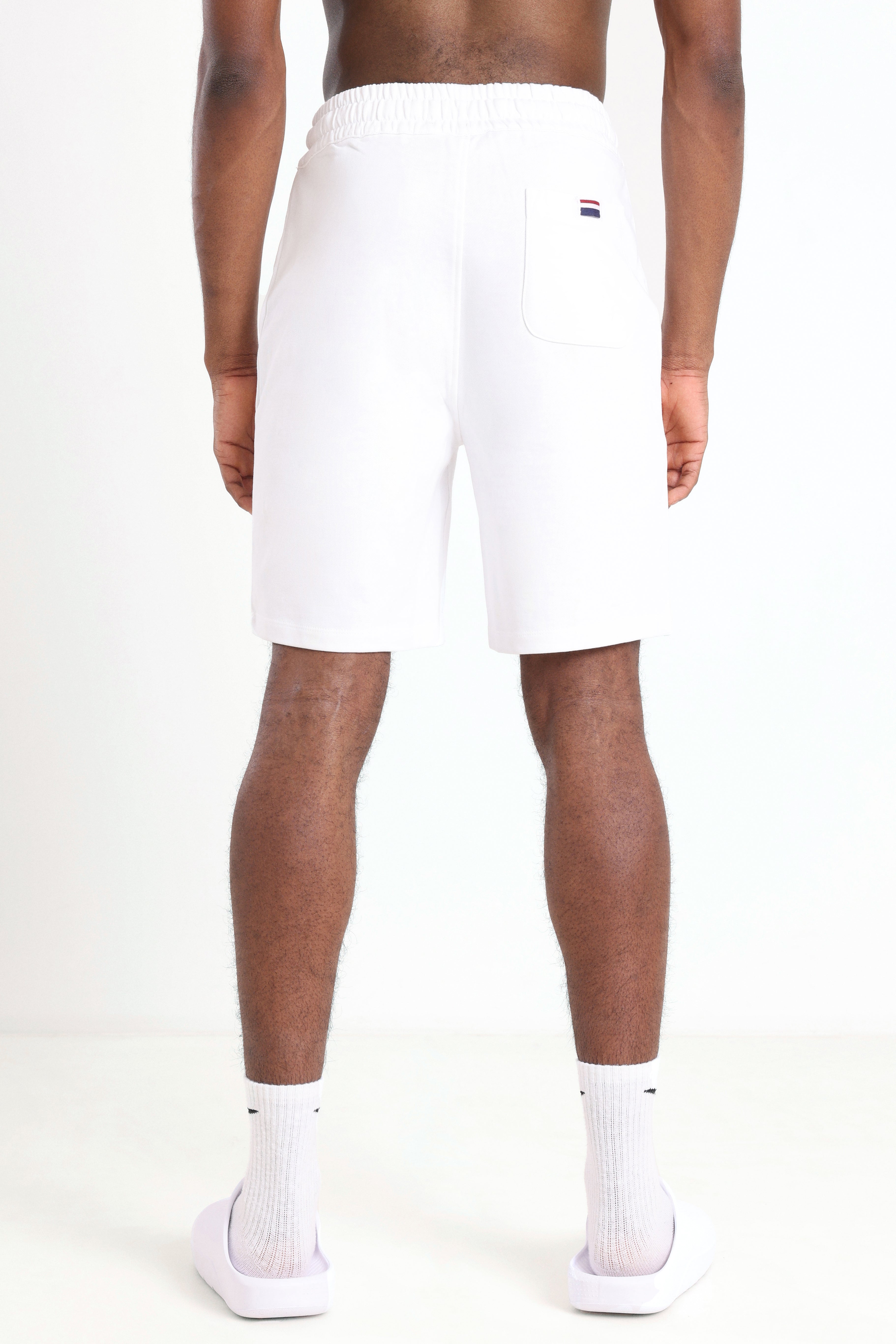 Bald Sweatshorts - White