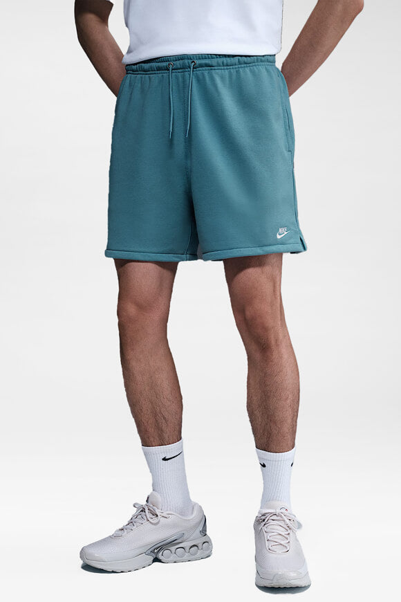 Sportswear Club short en sweat - Denim Turquoise