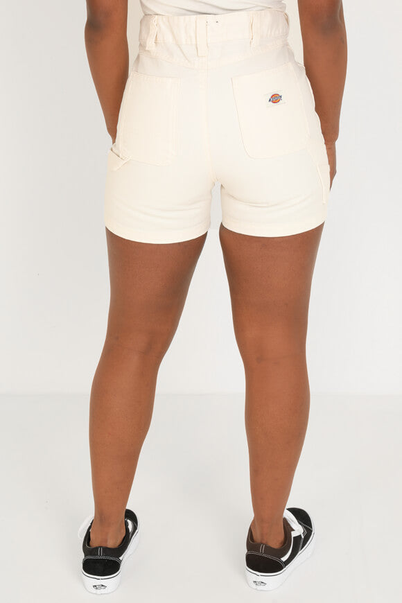 High waist denim shorts - Offwhite