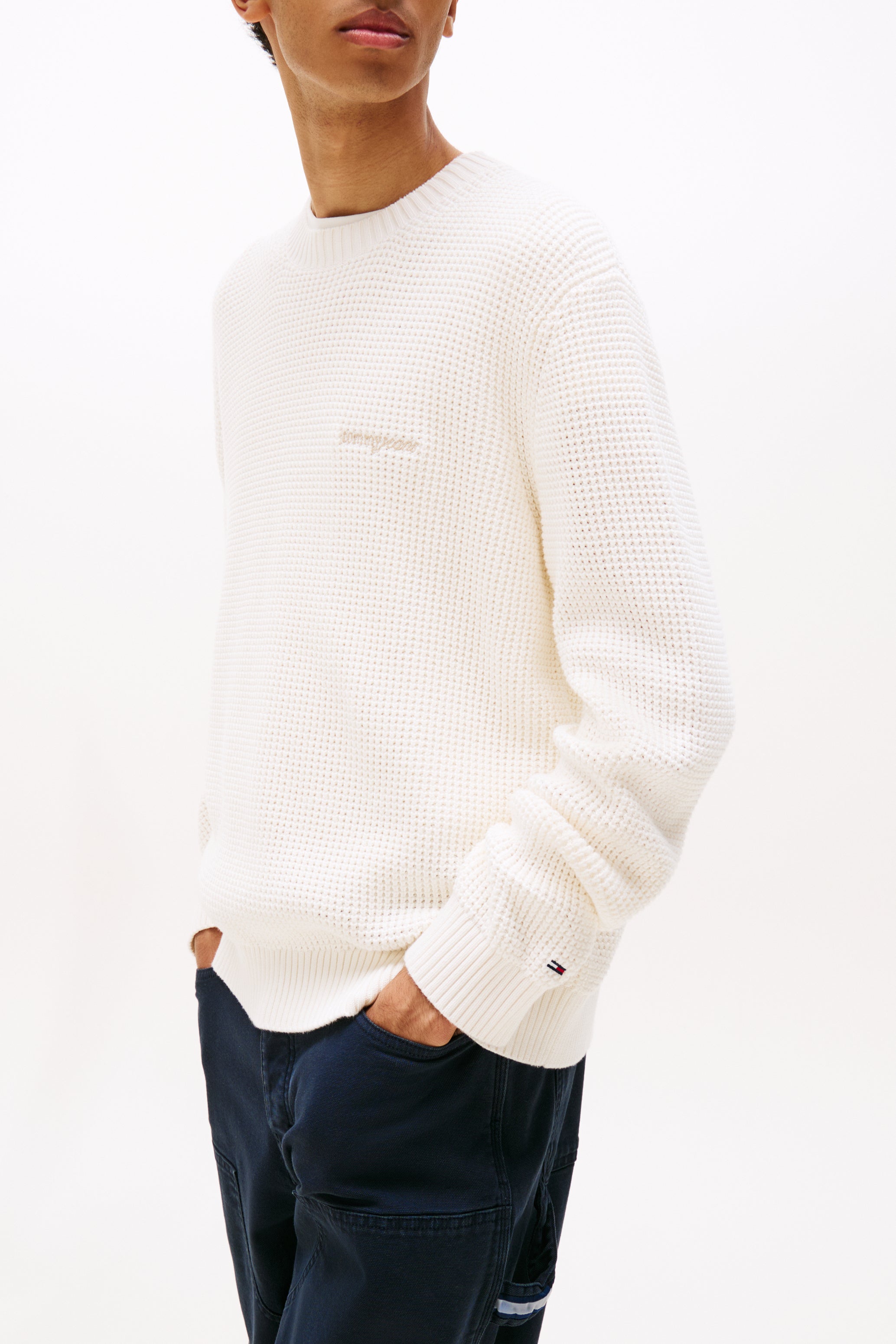 Pull en tricot - Ancient White