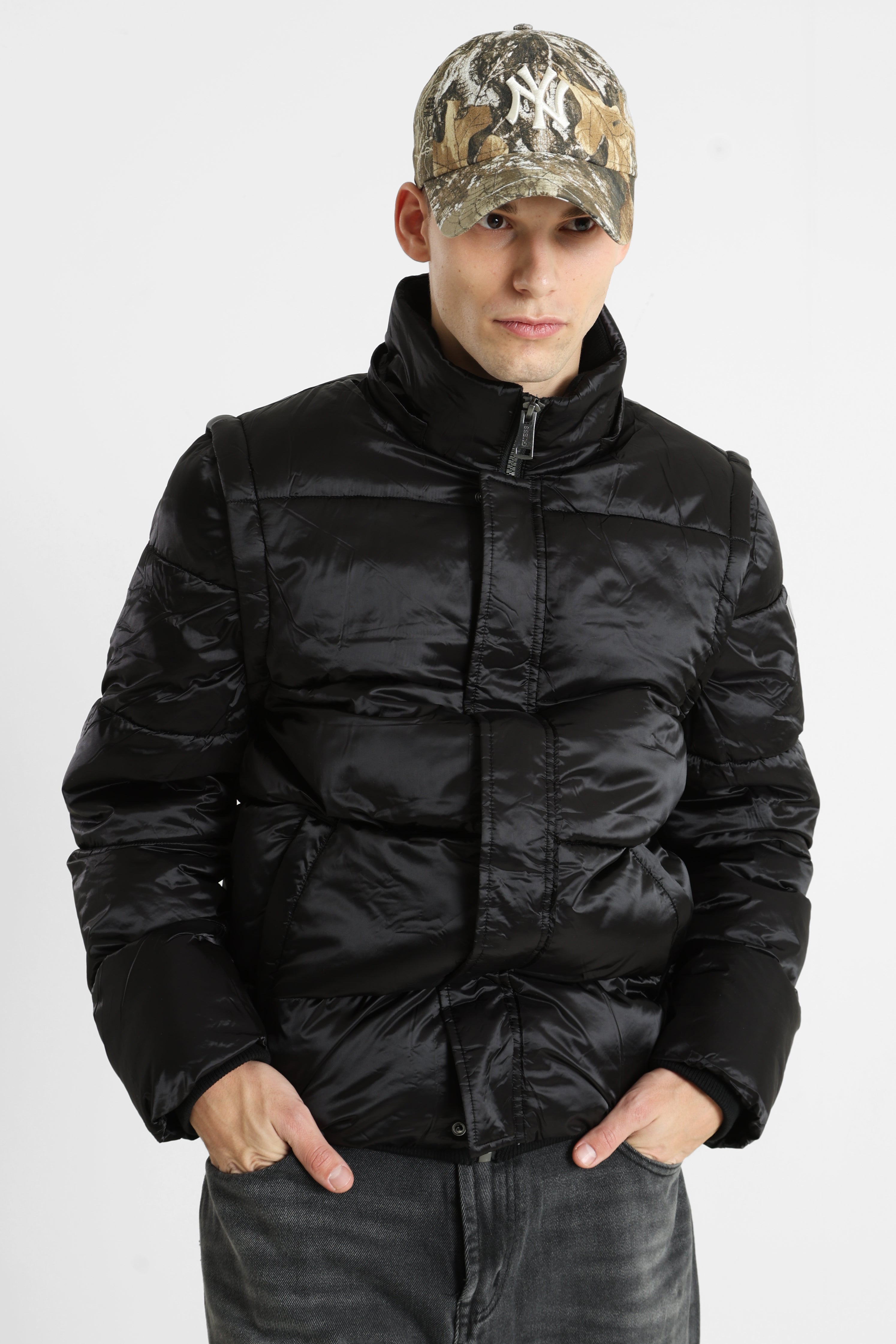 Giacca imbottita - Jet Black