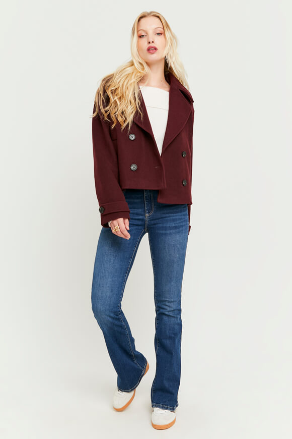 Short coat - Burgundy
