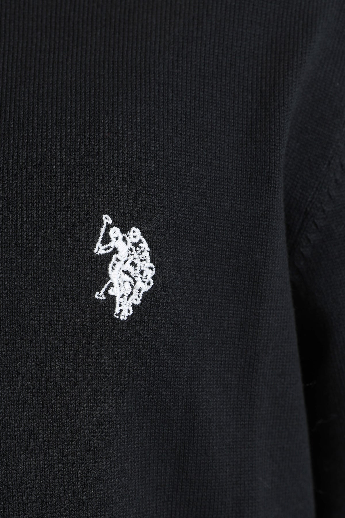 Jim fine knit jumper - Black