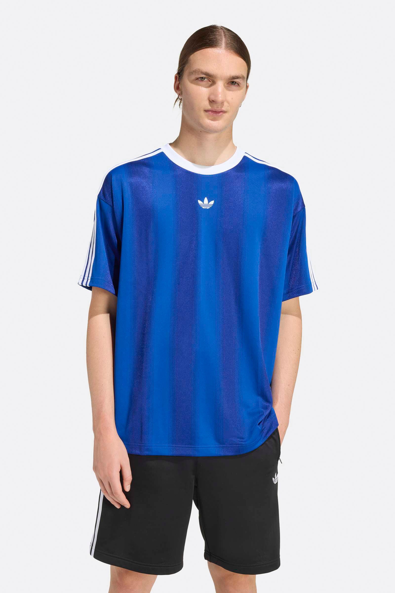 Jacquard Jersey T-Shirt - Collegiate Royal