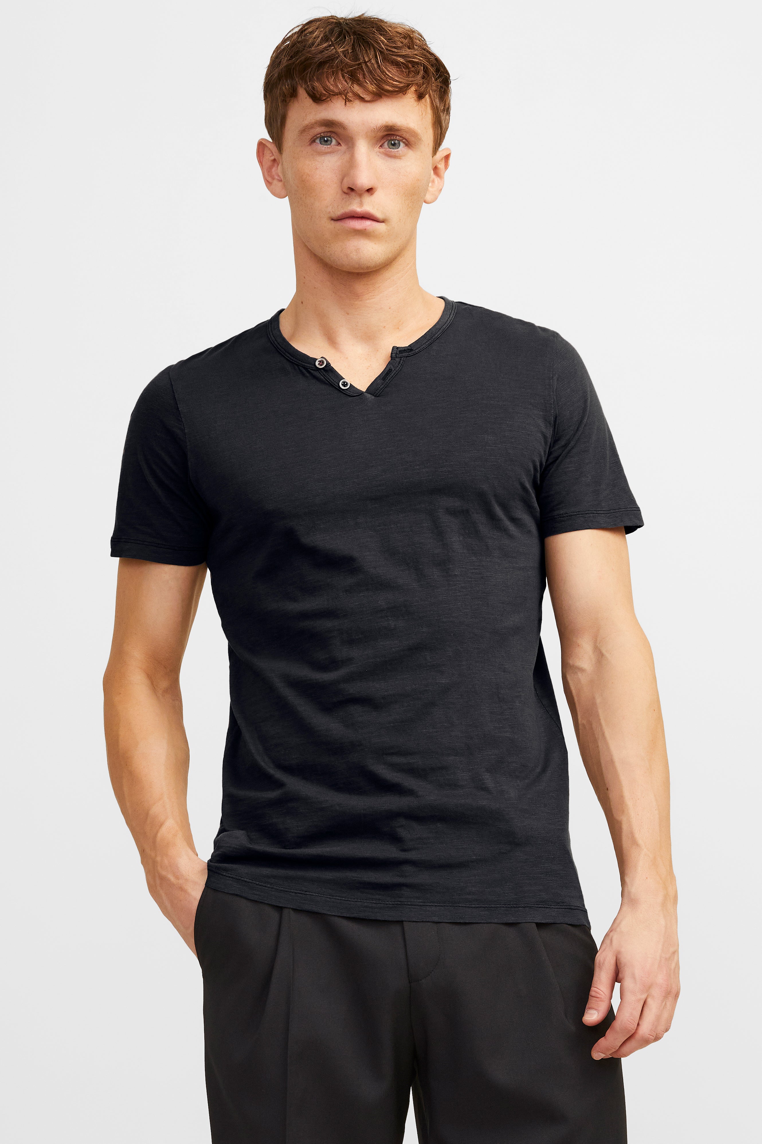 JJESPLIT T-Shirt - Black