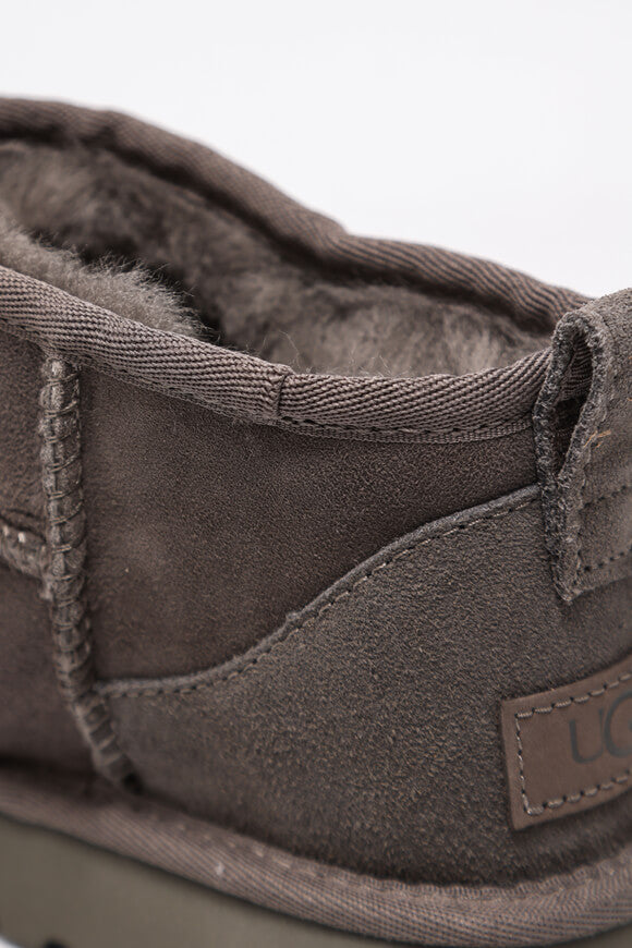 Classic Ultra Mini gefütterte Winterstiefelette - Grey