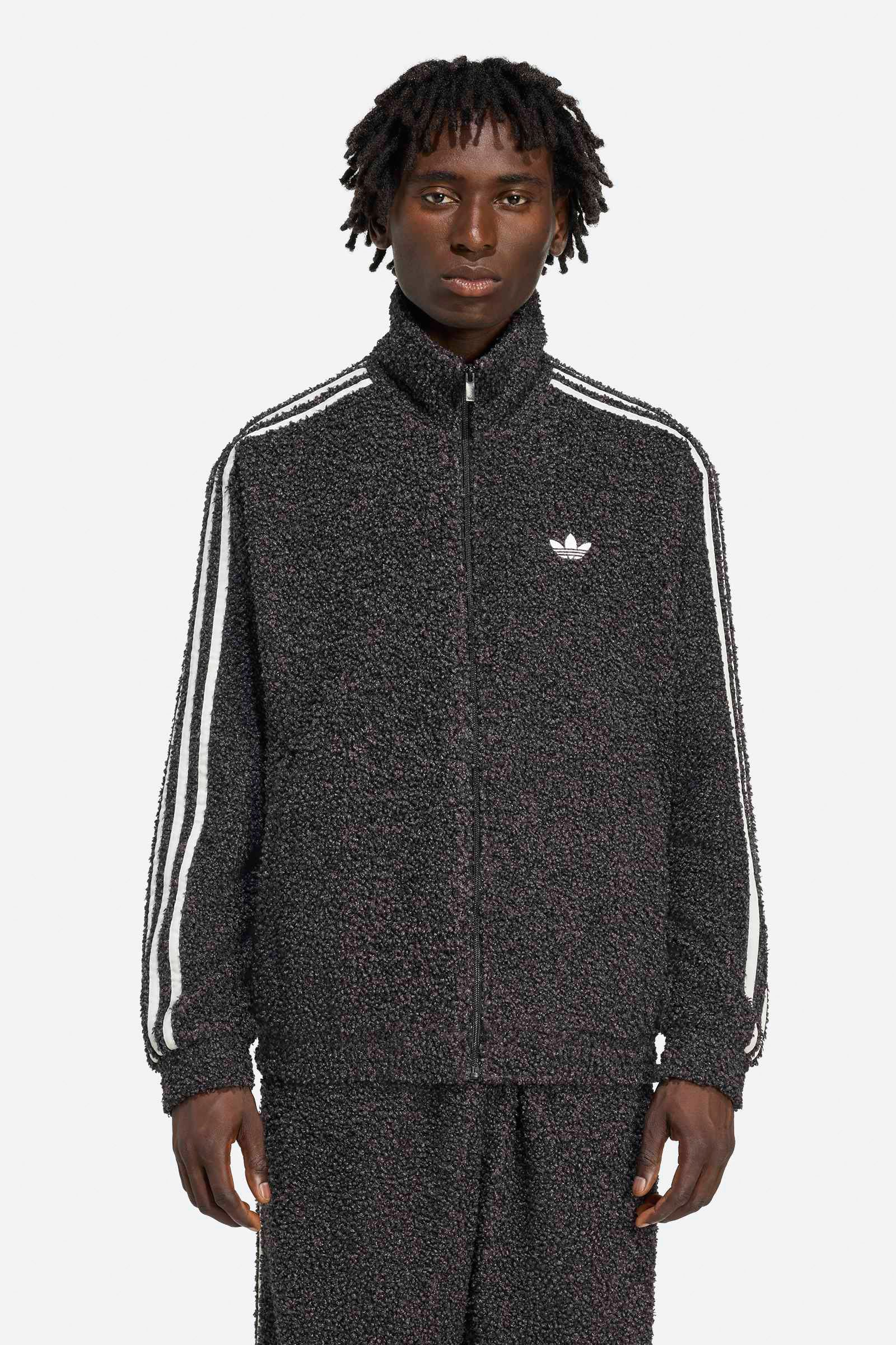 Boucle Firebird veste en peluche - Black