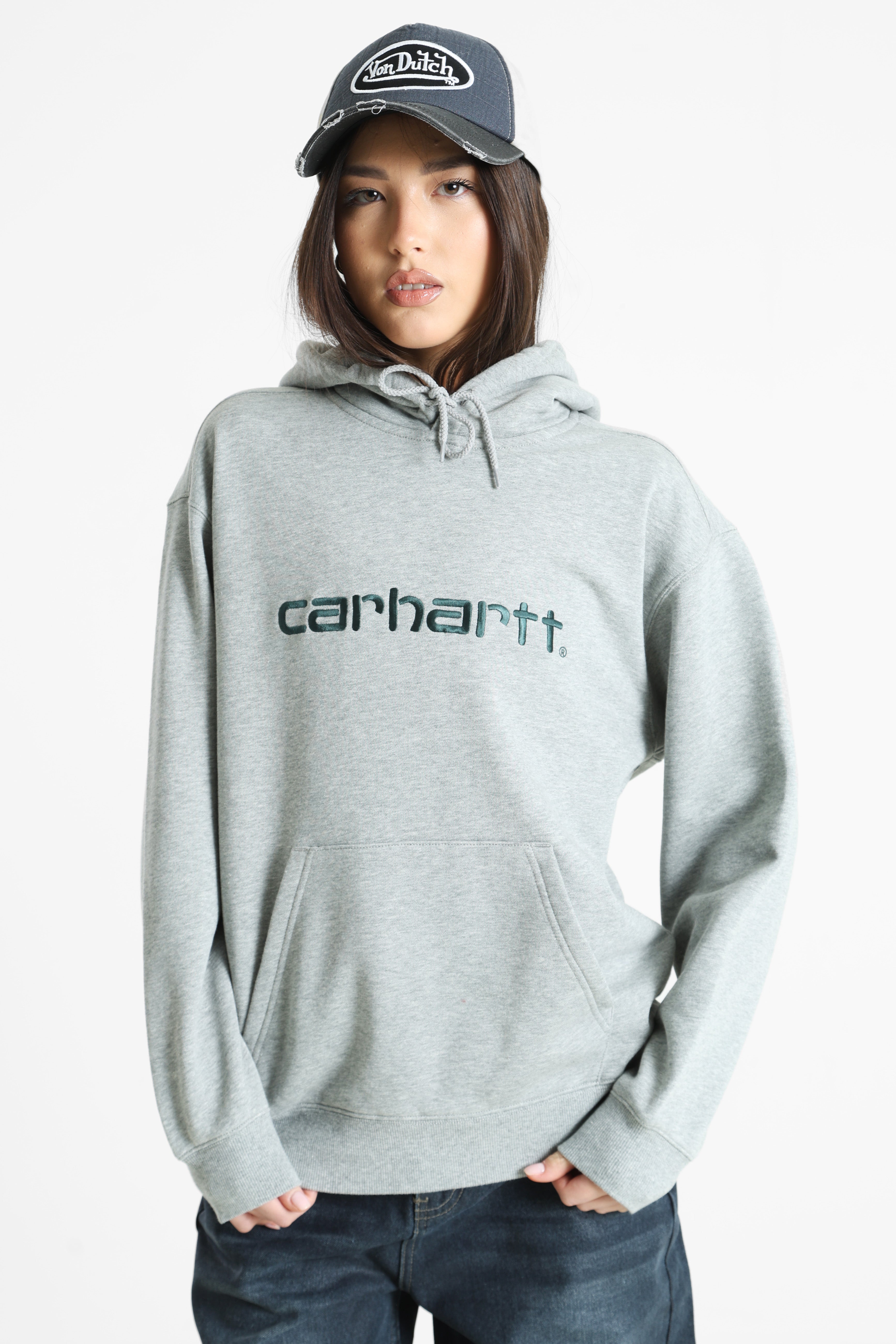 Sweatshirt à capuchon - Grey Heather