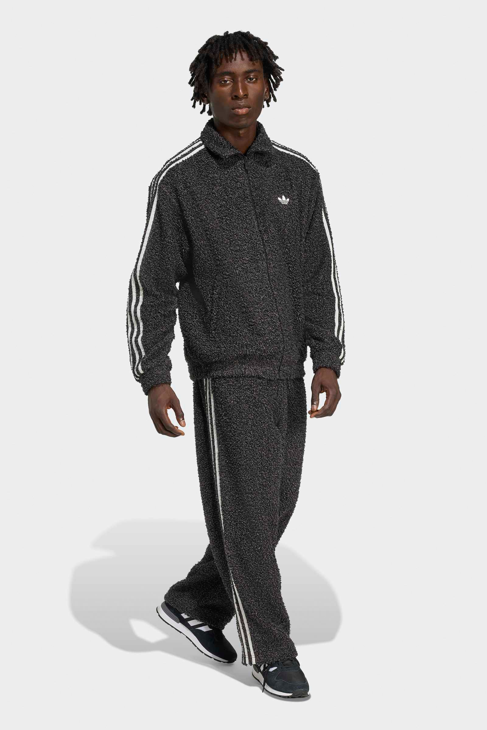 Boucle Firebird veste en peluche - Black