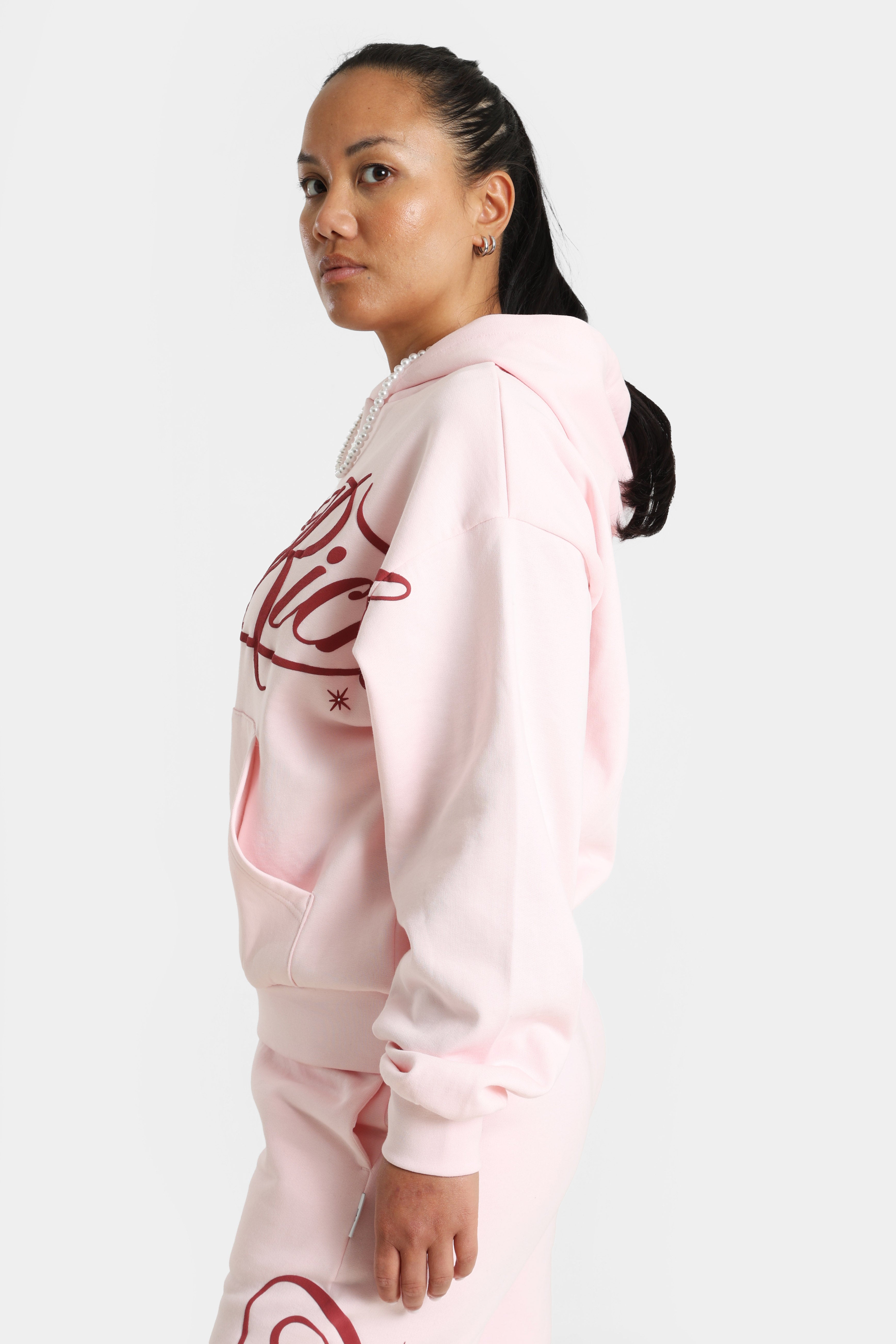 Kapuzensweatshirt - Pink-A-Boo
