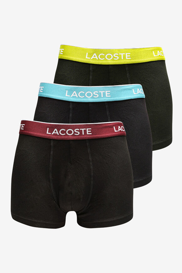 Dreierpack Boxershorts - Black + Cove + Zin + Firefly