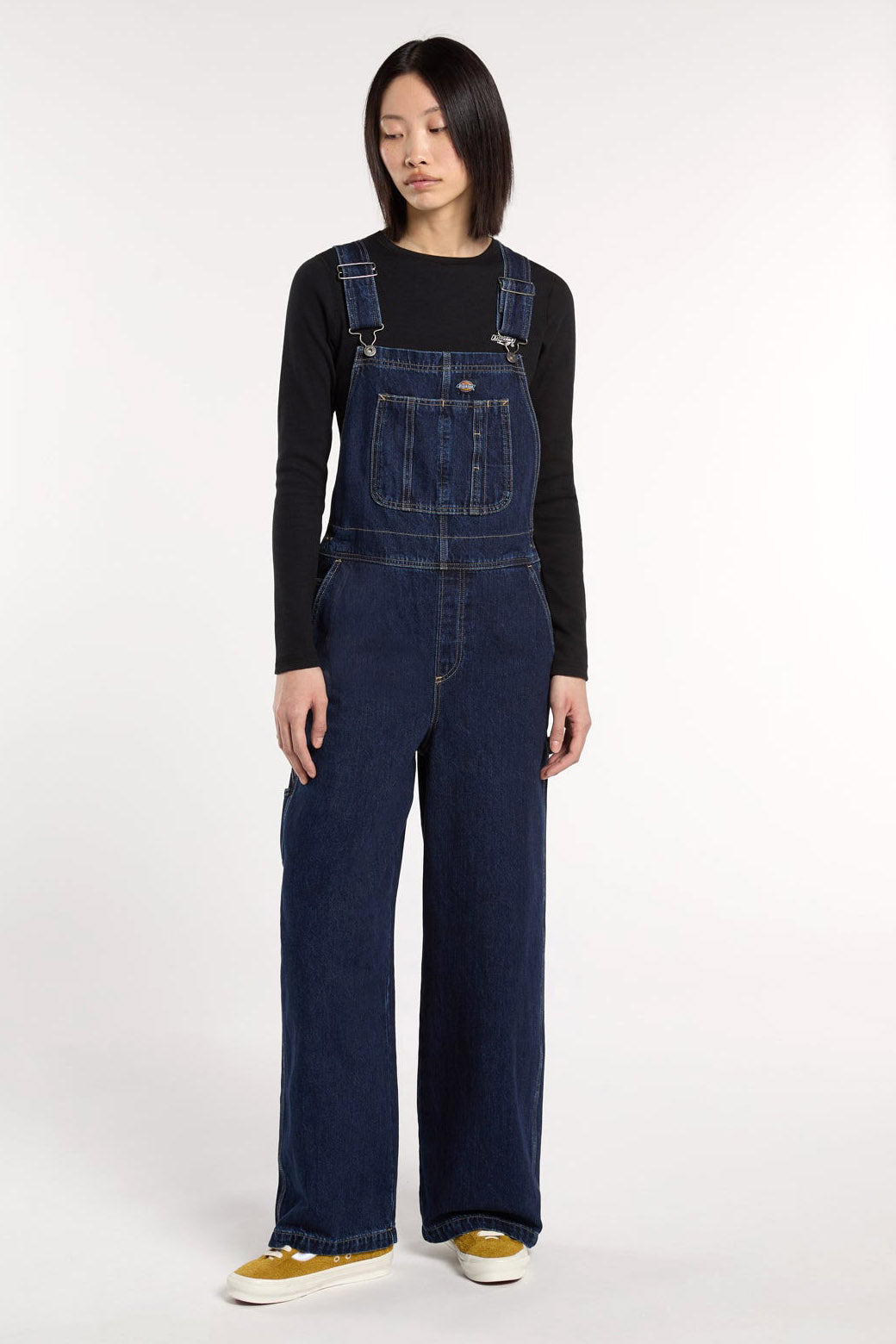 Jeans Latzhose - Dark Indigo