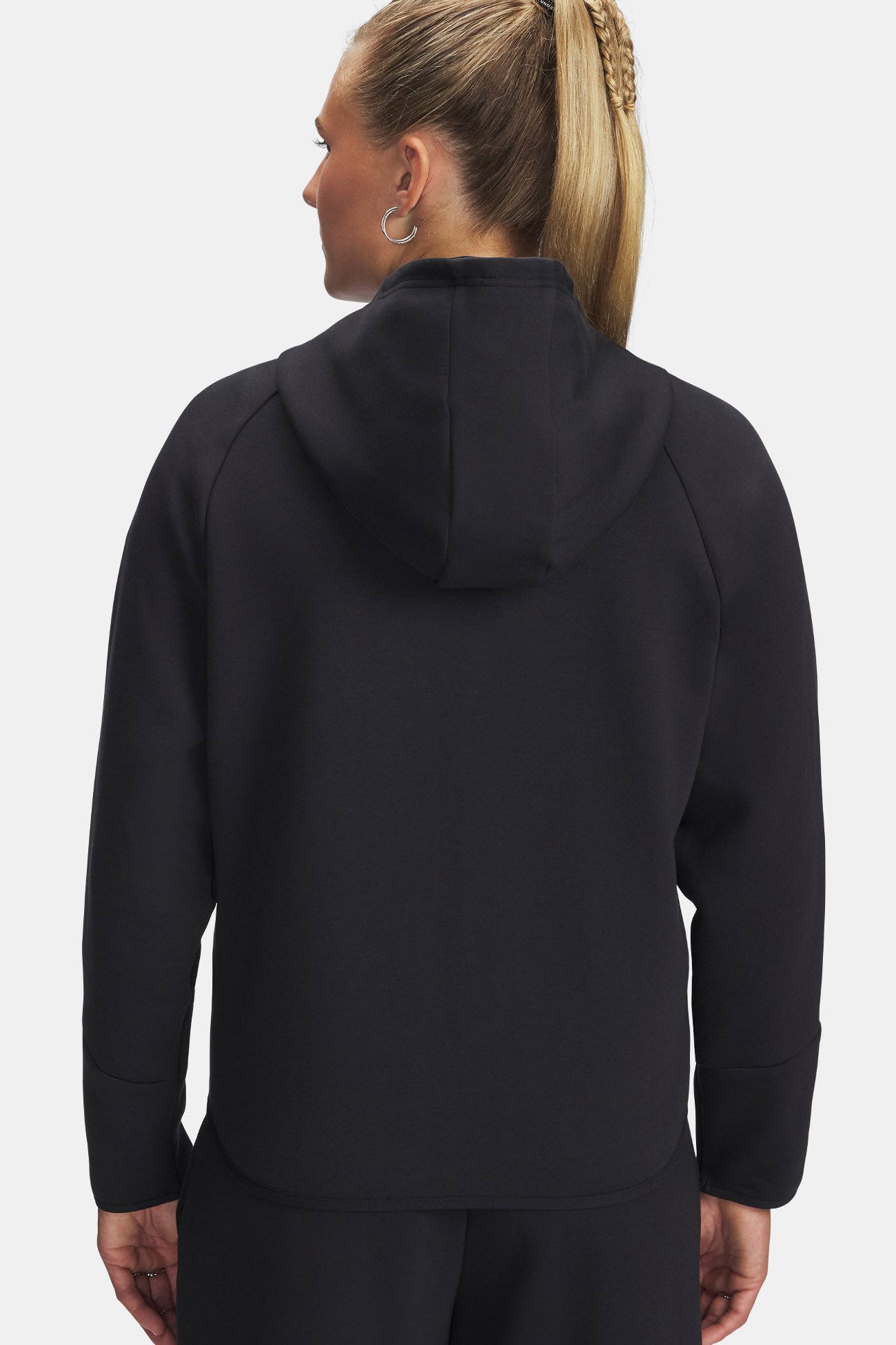 Sweat zippé à capuchon - Black
