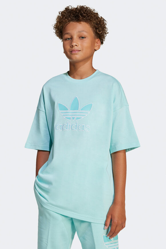 T-Shirt ample - Semi Flash Aqua
