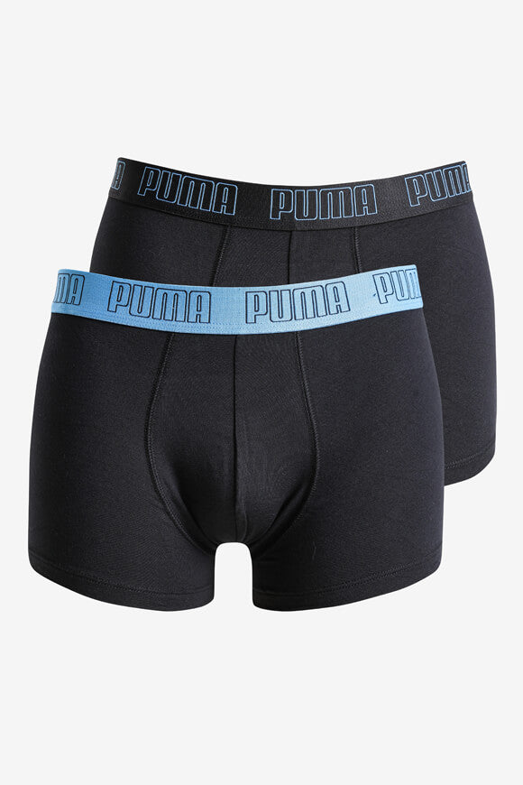 Doppelpack Boxershorts - Black + Regal Blue