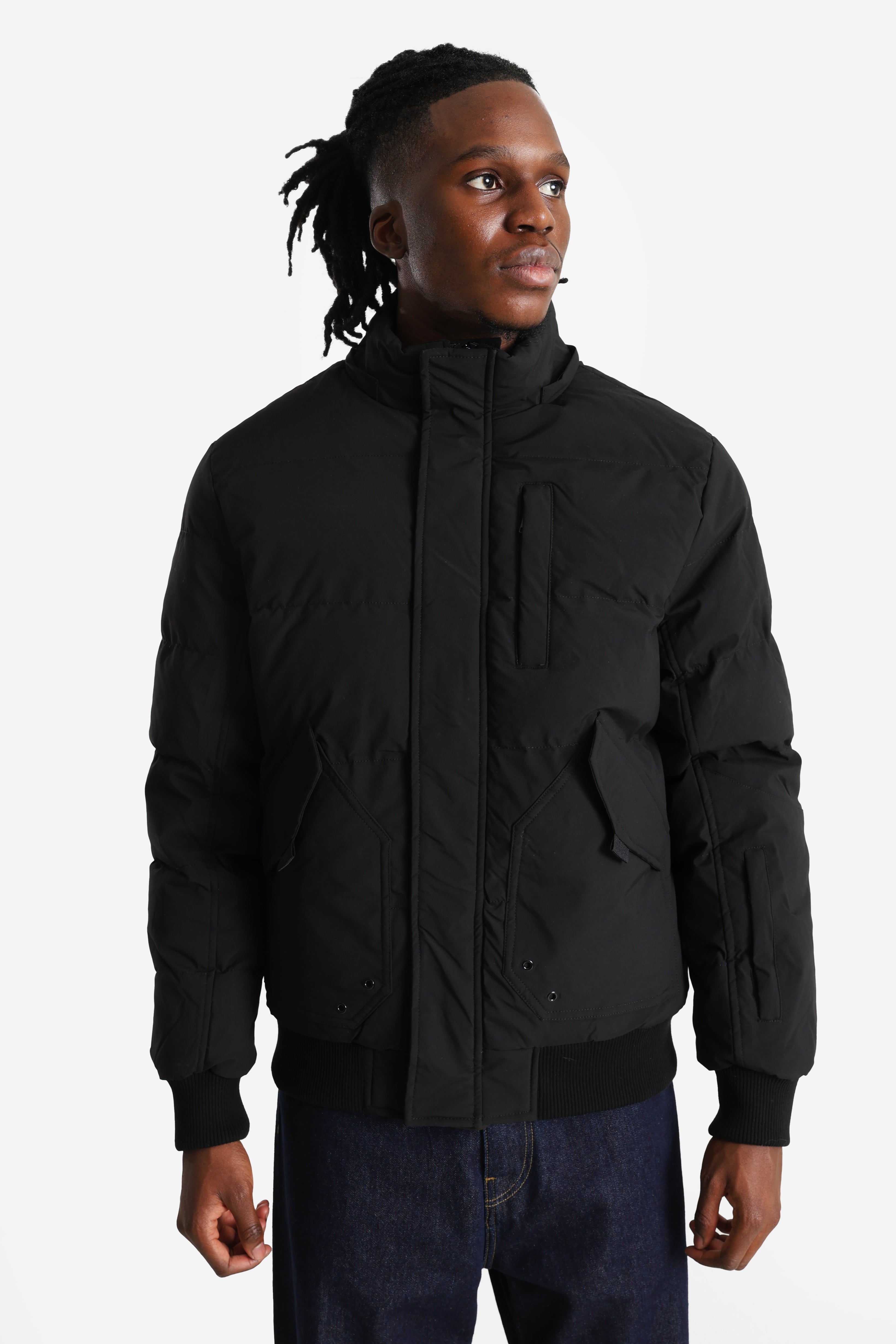 Bomber doublé - Noir