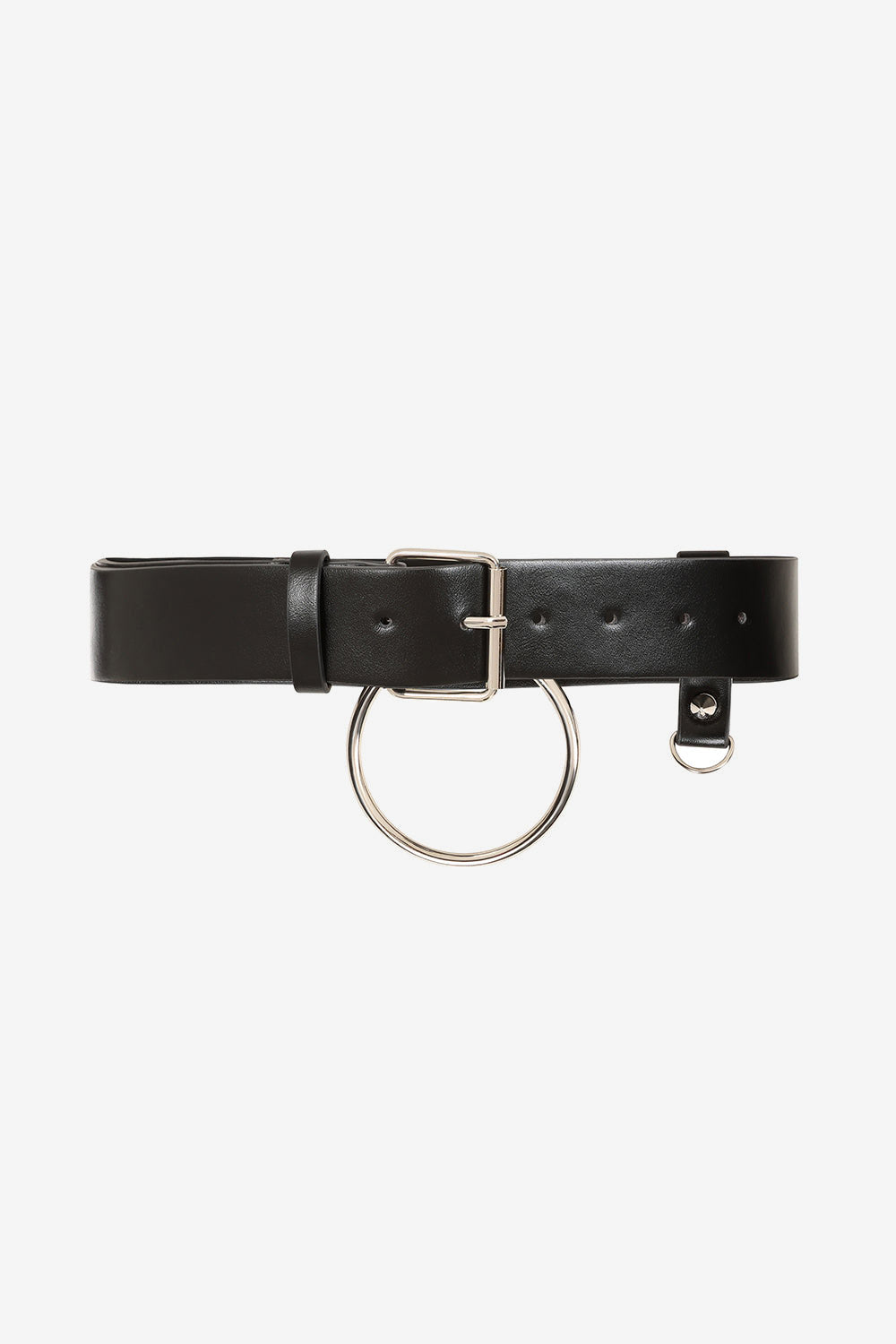 Eclipse O-Ring Gürtel - Black + Silver