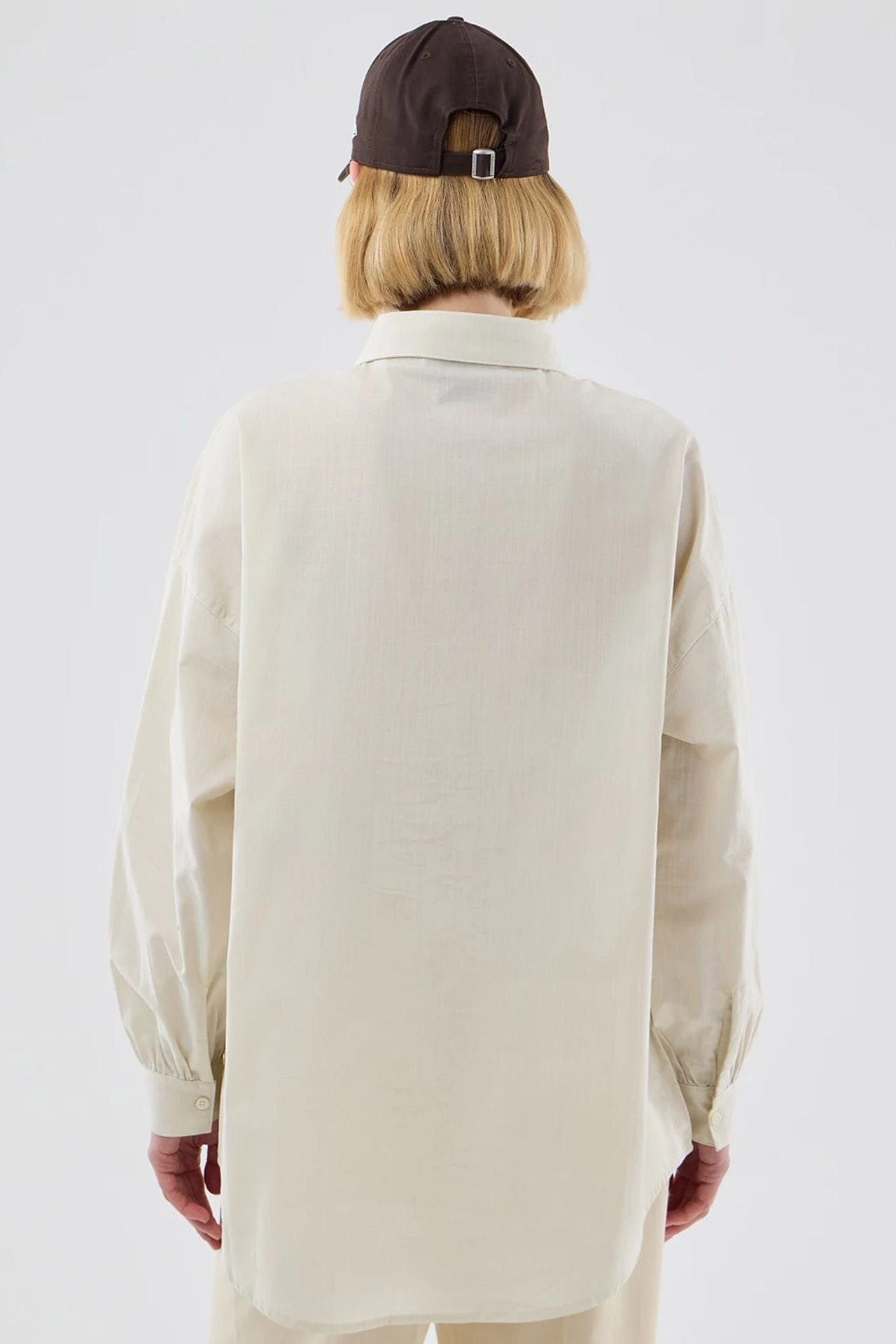 Langes Hemd - Light Beige