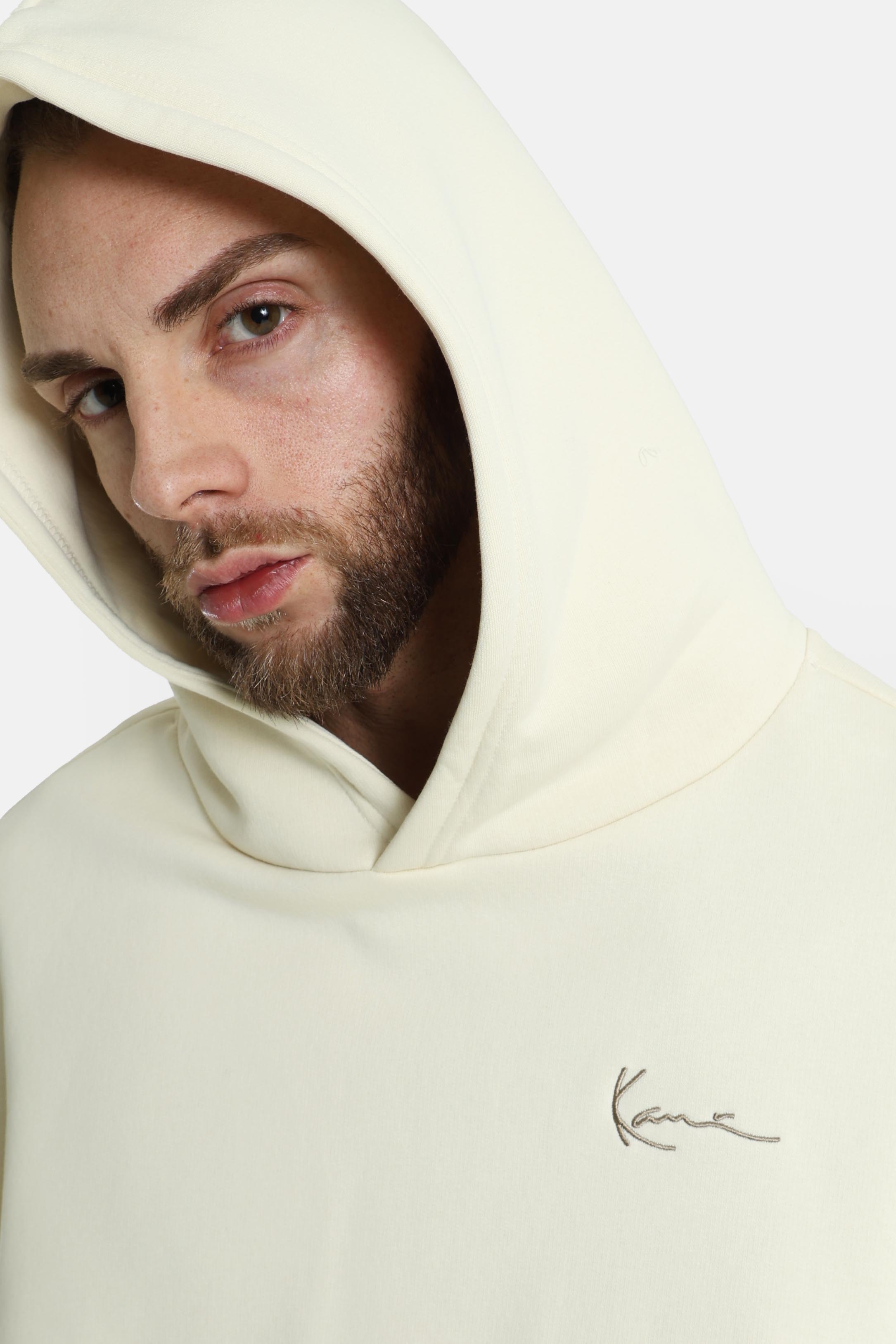 Kapuzensweatshirt - Beige